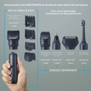 Tête Multishape ER-CNT1-A301