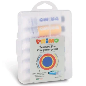 6 tubes de peinture gouache 18 ml