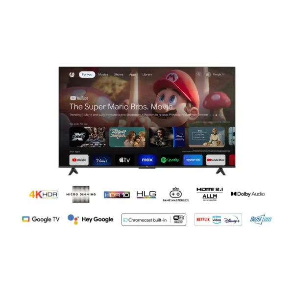 TV 4K HDR 65P69B