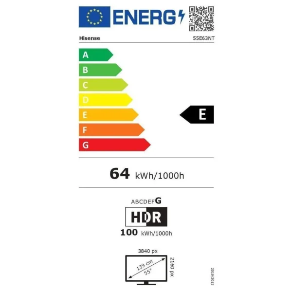TV LED 55E63NT 2024