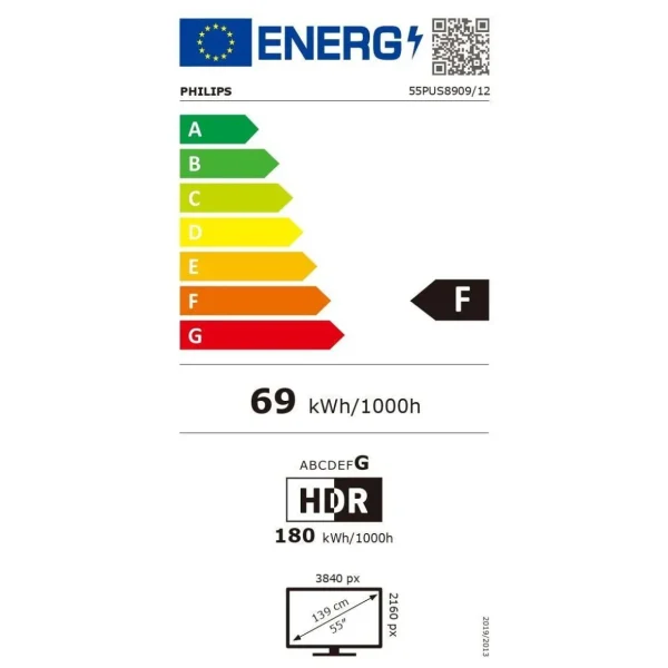 TV LED 55PUS8909 The One Ambilight 144Hz 2024