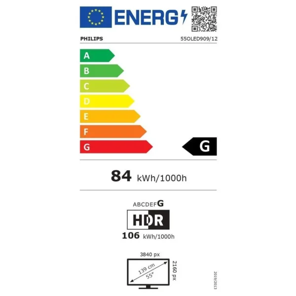 TV OLED 55OLED909 Meta Ambilight Son B&W 2024