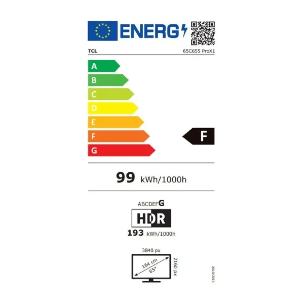 TV QLED 65C655PRO 2024