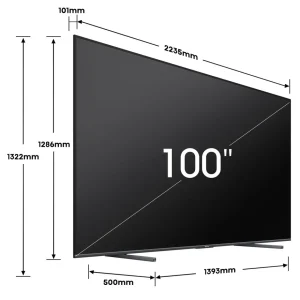 TV QLED 4K 100E7NQ Pro 2024 Ultra HD 253 cm Smart TV