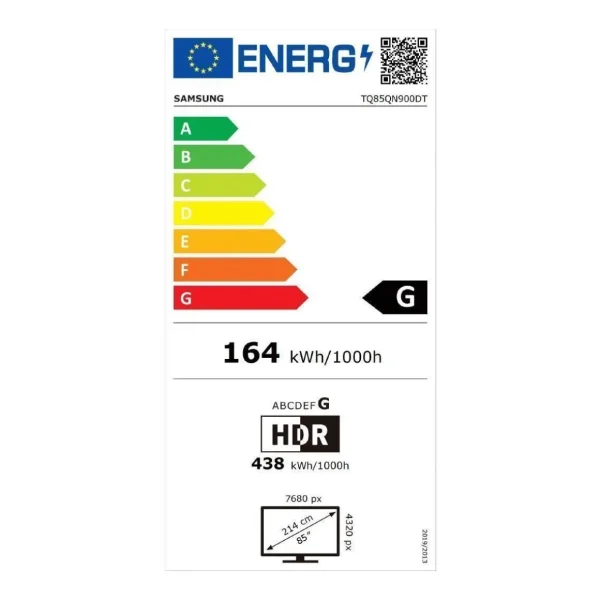 TV QLED NeoQLED TQ85QN900D 8K AI Smart TV 2024