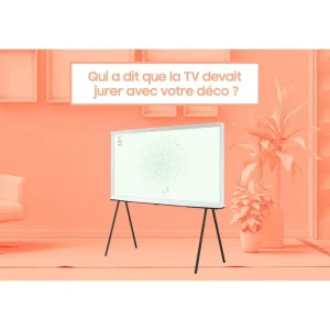 TV QLED The Serif TQ65LS01D Blanc 2024