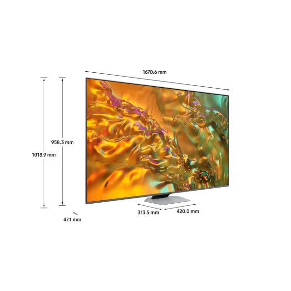 TV QLED TQ75Q80D 2024