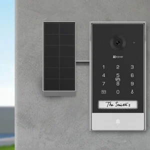 Visiophone EP7-2K/Connecté ss fil+ panneau solaire