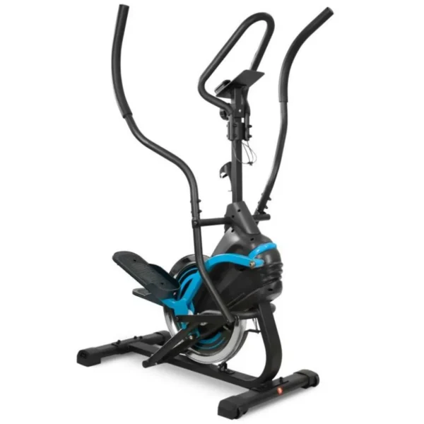 Vélo Elliptique SUPER SMART BIKE Cross trainer - 8 niveaux de résistance magnétique - Roue inertie 7Kg, Ecran d'entraînement