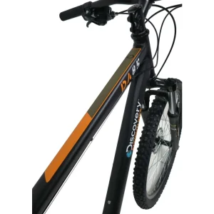 Vélo VTT 27,5'' Rigide Homme Discovery Adventures - Cadre Alu - Double Freins à Disque - Dérailleur Shimano - Sélecteurs à gâchettes - Fourche télescopique - Potence headset