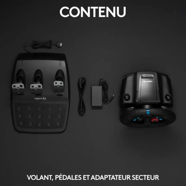 Volant de Course avec Pédales G29 DRIVING FORCE pour PS5, PS4, PC, Mac