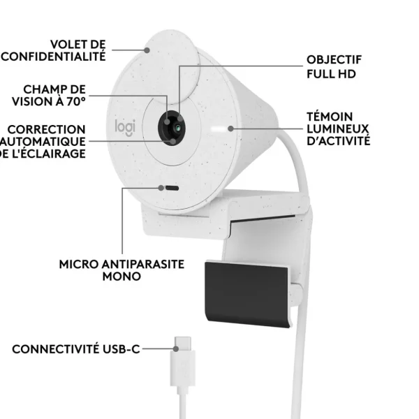 Webcam Brio 300 - Blanc