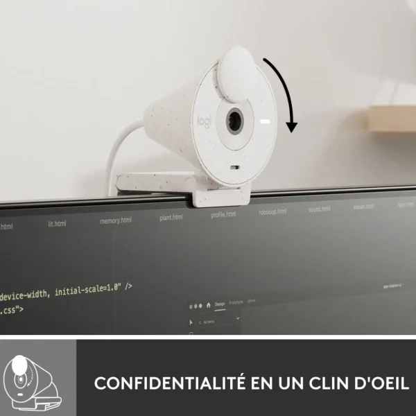 Webcam Brio 300 - Blanc