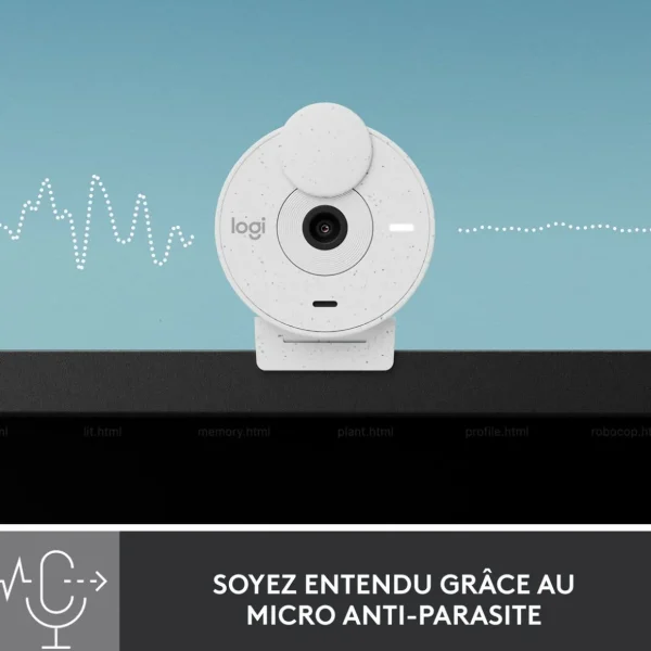 Webcam Brio 300 - Blanc